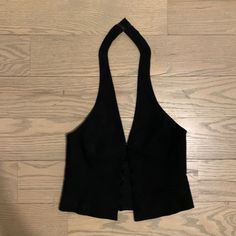 Black Never Worn Selling Because It Was Too Small For Me. Classic Black Summer Vest, Classic Black Vest For Party, Classic Black Party Vest, Zara Sleeveless Formal Tops, Zara Black Formal Tops, Formal Black Zara Tops, Black Summer Formal Vest, Black Formal Vest For Spring, Fitted Elegant Black Vest