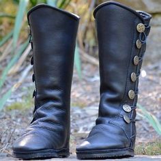 Category:Boots; Upper Materials:Faux Leather; Season:Spring   Fall,Winter; Heel Type:Flat Heel; Gender:Women's; Toe Shape:Round Toe; Type:Mid Calf Boots; Style:Elegant,Fashion,Casual,Vintage; Heel Height(inch):1-2; Outsole Materials:MD (Phylon); Occasion:Outdoor,Daily; Pattern:Cut-out; Listing Date:10/16/2023; 2024 Trends:Button Boots,Vintage Shoes,Plus Size,Motorcycle Boots; Heel Height:Flat Pirate Boots, Leather Over The Knee Boots, Womens Boots Flat, Knee High Boots Flat, Crown Gold, Popular Boots, Flat Heel Boots, Spring Boots, Cosplay Shoes