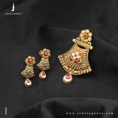 Jadtar Pendant Set, Antique Pendant Set, Mangal Sutra, Lace Fancy, Black Beads Mangalsutra, Black Beads Mangalsutra Design, New Gold Jewellery Designs