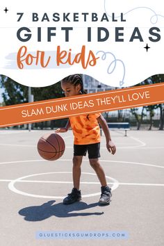 7 Slam Dunk Basketball Themed Gifts for Kids - Glue Sticks and Gumdrops Basketball Theme Gifts, Kids Handmade Gifts, Valentine Gifts For Boys, Dunk Basketball, Valentine Gift Baskets, Men Gift Ideas, Basketball Theme, Gifts Homemade, Women Gift Ideas