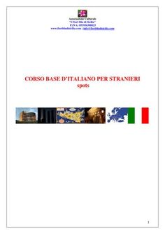 an image of the cover of a book with words in italian and english on it