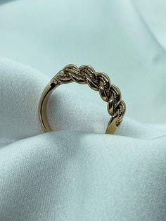 PRODUCT: New 14k gold Namejs ring (Nameja gredzens). ABOUT NAMEJS RING: Namejs ring is legendary Latvian ring. Namejs ring (Nameja gredzens) is a traditional Latvian ring which represents Latvian independence, friendship and trust, and symbolizes the unity of three ancient Latvian lands - Kurzeme, Latgale and Vidzeme. Every Latvian knows this ring, because the Namejs ring is a common symbol in Latvian culture. The Namejs ring has become a central figure in Latvian jewelry, because of its design 14k Gold Ring With Decorative Band, Gold Rings With Decorative Band Fine Jewelry, Gold Halo Design Rings In 14k Gold, Gold 14k Halo Design Stackable Rings, Gold Rings With Halo Design And Round Band, Namejs Ring, Latvian Ring, Latvian Jewelry, Latvian Culture