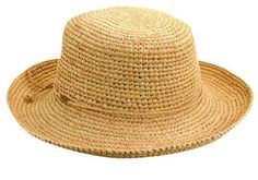 Hats Unlimited - Scala - Crocheted Raffia Upbrim, (http://www.hatsunlimited.com/scala-crocheted-raffia-upbrim/) Crochet Summer Hat, Hat For Summer, Upf Clothing, Lifeguard Hat, Outback Hat, Gardening Hat, Gardening Gear, Raffia Hat, Rancho Mirage