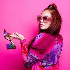 CAMILLA on Instagram: “Pink ladies with attitude @kathryndennis With love xx  Seen here: Tropic of Neon Long Casual Jacket.” Casual Jacket, Kimonos, Beach Style, Travel Style, Chic Style, Boho Chic, With Love