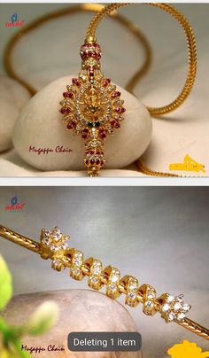 Pustal Tadu Designs, Emerald Bangles, Gold Neck Chain, Jewel Design, Wedding Jewelry Sets Bridal Jewellery