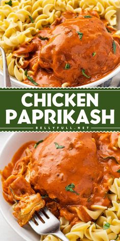 Savor the rich flavors of Chicken Paprikash! This chicken dish features tender chicken thighs in a tomato sauce with Hungarian paprika, served over egg noodles. Freezer friendly and the best comfort food recipe for any night. Enjoy! Easy Chicken Paprikash, Chicken Paprikash Recipe, Chicken Paprikash, Hungarian Paprika, Chicken Dish, Best Comfort Food, Tender Chicken, Best Dinner Recipes, Freezer Friendly