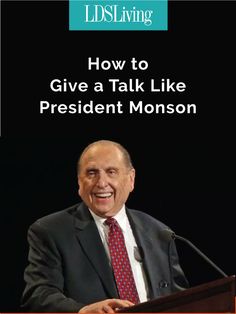 How to Give a Talk Like President Monson How To Give A Good Talk Lds, Lds Talks, Family Home Evening Lessons, Prophet Quotes, Thomas S Monson, Lds Mission, Lds Living, Conference Talks, Weird People