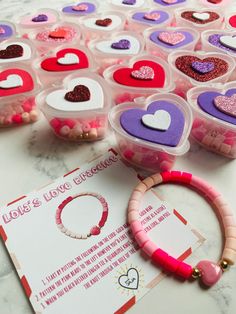 This adorable DIY kit makes the perfect little girls party favor or birthday party activity. Each kit includes materials to make an ombré beaded bracelet with heart center, clear instructions, and personalized card with birthday girls name on it. Materials all presented in a heart container and pink gift pouch. Easy, breezy, done! Heart Container, Birthday Party Activity, Bracelet Party, Girls Party Favors, Heart Center, Birthday Party Activities, Skate Party, Bracelet Kits, Love Bracelet