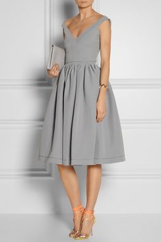 Preen by Thornton Bregazzi | Flo satin-crepe dress | Sukienki Maksi, Elegance Dress, Fest Outfits, Preen By Thornton Bregazzi, Corporate Attire, Summer 19, Date Dresses, Lucille Ball, فستان سهرة