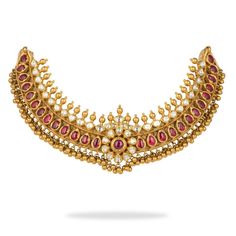 Reva Traditional Necklace Mangalsutra Chain, Traditional Necklace, Ear Chain, Antique Bridal Jewelry, Antique Jewelry Indian, Indian Jewelry Sets, Bangles Jewelry Designs, India Jewelry, Jewelry Images