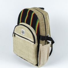 Hemp Backpack, Handmade with Love <3 in Nepal. Hempathy's hemp backpacks are uniquely designed in Portugal and produced by hand in Nepal on ethical workshops. We have great pride and put extra care into producing each of our pieces. The finishing and sewings around the pockets are extra-strong and of greater quality than other hemp backpacks you can find, resulting in a more resistant and durable backpack. Hemp is a vegetable fibre, making it biodegradable and highly renewable. It doesn't req Eco-friendly Adjustable Bag For Daily Use, Casual Backpack With Mobile Phone Bag, Eco-friendly Rectangular Travel Backpack, Eco-friendly Rectangular School Backpack, Natural Color Standard Backpack For Daily Use, Natural Color Daily Use Standard Backpack, Natural Color Backpack For Daily Use, Rectangular Natural Backpack For Travel, Eco-friendly Shoulder Bag For Daily Use