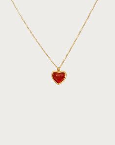 Carnelian Crystal Stone Heart Necklace | En Route Jewelry | En Route Jewelry The Root Chakra, En Route Jewelry, Nice Accessories, Chakra Racine, Carnelian Jewelry, Carnelian Crystal, Carnelian Necklace, Carnelian Stone, Gold Heart Necklace