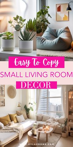 Small living room decor ideas. Small Living Dining, French Provincial Decor, Condo Living Room, Dinning Room Design, Home Decor Quotes