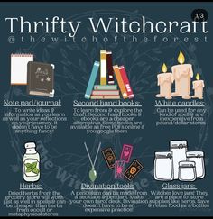 Witch Grimoire Ideas, Types Of Witches, Witch Tips, Folk Magic