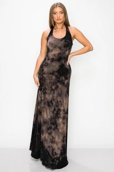 Another Beautiful Creation From T-Party! Are You Summer Ready? Fabulous Black and Taupe Racerback Tie Dye Maxi Dress. Scoop Neckline, Racerback. 95% Rayon 5% Spandex Hand wash hang dry Great Resort Wear! Stay Sexy! Comfortable Maxi Dresses, Brown Maxi Dresses, Tie Dye Maxi Dresses, Fashion Mood Board, Tie Dye Maxi, Tie Dyed, Tie Dye Skirt, Scoop Neckline, Summer Style