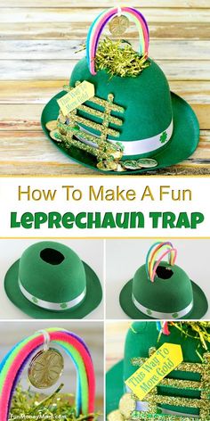 how to make a fun leprechaun trap for st patrick's day