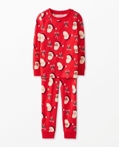 Kids Holiday Long John Pajama Set in HannaSoft™ Kids Christmas Pajamas, Boys Christmas Pajamas, Reindeer Pajamas, Holidays With Toddlers, Santa Pajamas, Christmas Pajamas Kids, Long Johns Pajamas, Toddler Stuff, Unisex Pajamas