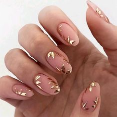 These Are Gorgeous Golden Leaf Nails That Give Your Hands A Look Of Well Manicured Nails For Half The Price And Half The Time At The Salon. These Are Reusable And Long Lasting, For A Last Minute Event Or A Much Needed New Look With Out Breaking The Bank. They Can Be Removed, Re Applied, Painted And Even Reshaped For Full Customization. Comes With 24 Nails Sizes: Average, Petite And Large. Half Butterfly Nails, Growth Tattoos, Fall Dip, Meaning Tattoos, Tattoos Butterfly, Tattoos Aesthetic, Guys Tattoos, Tattoos Black, Tattoos Arm