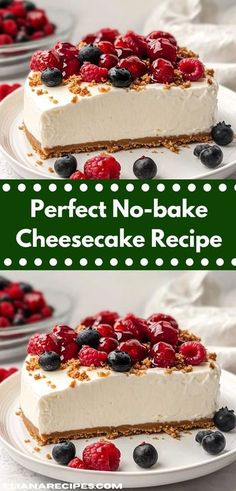 Searching for a decadent dessert that’s quick to whip up? This Perfect No-bake Cheesecake Recipe combines effortless preparation with irresistible flavors, making it the ideal choice for busy weeknights or festive gatherings. No Bake Cheesecake Recipes Using Cool Whip, No Cook Cheesecake Recipes Simple, Non Cook Cheesecake Recipes, Easiest No Bake Cheesecake, Easy Quick Cheesecake Recipes, Personal Size Cheesecake, Healthy Cheesecake Filling, Na Bake Cheesecake, No Bake Christmas Lush