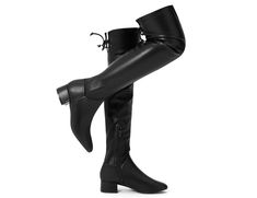 PRICES MAY VARY. Heel measures approximately 1.77and 0.98 inches"for your choose. FEATURES: Inner partial side zipper closure with adjustable back drawstring ties, soft premium material, and low block heel. FINEST QUALITY: these thigh-high boots feature a comfortable cushioned insole that snuggles your feet to provide comfort with every step and back lace for a better fit to hold them up! NON-SLIP WEAR-RESISTANT OUTSOLE: Our tall boots for women use rubber soles, and the groove of the sole can e Womens Knee Boots, Over Knee High Boots, Thigh Boot, Low Block Heels, Long Boots, Lace Fashion, Thigh High Boots, Tall Boots, Thigh High