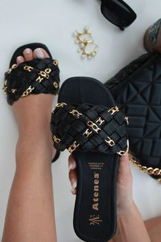 Luxury Gold-studded Sandals For Summer, Luxury Black Sandals With Gold-tone Hardware, African Wedding, Shoe Lover, Cute Shoes, Me Too Shoes, Shoe Boots, Sandals, Boots