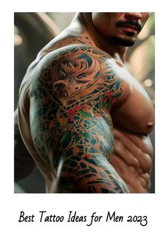 Best Tattoo Ideas for Men 2023 Tattoo Ideas For Men 2023, Cool Tattoo Designs, Cool Tattoo, Best Tattoo Ideas