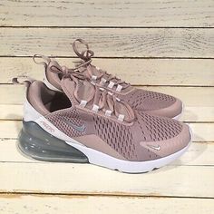 (eBay) Nike Air Max 270 Pink Oxford Silver DM8326-600 Women's Size 12 Men's Size 10.5 Wallpaper Nike, Nike 270, Nike Shoes Women Fashion, Trendy Shoes Sneakers, Nike Shoes Girls, Preppy Shoes, All Nike Shoes, Nike Shoes Air Max, Cute Nike Shoes