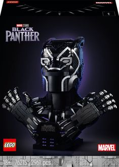 the lego black panther figure is shown in this advertisement for the movie, which was released on