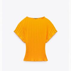 Brand New Never Worn Just Doesnt Have Tags Size M Zara Tops, Color Orange, Top Blouse, Blouses, Zara, Womens Tops, Orange, Tags, Brand New