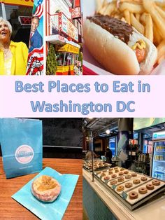 the best places to eat in washington dc for lunch and dinner, from hot dogs to burgers