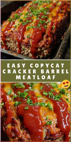 easy copycat crocker barbeque meatloaf is the perfect side dish