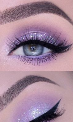 #eyemakeup #makeup #makeupartist #eyeshadow #beauty #mua #makeuptutorial #eyeliner #makeuplooks #makeuplover #makeupideas #lashes #makeuplook #makeupaddict #makeupoftheday #eyes #hudabeauty #wakeupandmakeup #eyelashes #eyebrows #instamakeup #bridalmakeup #maccosmetics #lipstick #fashion #cosmetics #anastasiabeverlyhills #eye #beautiful #makeuplife Bridesmaids Photography, Purple Eyeliner, Glitter Water, Everything Now, Purple Eyeshadow, Colorful Eye Makeup, Bridal Makeup Artist