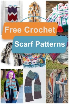 the free crochet scarf patterns are great for beginners