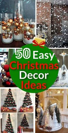 christmas decorating ideas that are easy to make