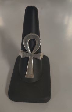 Unique Egyptian Solid Silver Ankh Ring ( Free Size Adjustable to fit size 8 to 10) in Egypt Please View The Photos Closely for The Details and Please Ask questions or ask for more photos BEFORE PURCHASING Please let us know if you have any questions, happy to answer them. Shipping: Shipping cost includes insurance and delivery confirmation. it takes 5-10 working days for delivery Please confirm your shipping address is correct. Return Policy: 1- Defective products must be returned within 7 days Ankh Ring, Dope Jewelry, Belly Dance Costumes, Dee Dee, Gods And Goddesses, Belly Dance, Dance Costumes, Rings Statement, More Photos