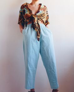 Light loose slacks perfect for summer loungewear and travel. The pants have an elastic waistband Size:  Large (petite) Material: cotton polyester Color: Robins egg blue Condition: no apparent flaws If you have any questions please feel free to contact me, I would love to hear from you! Blue Straight Leg Harem Pants For Summer, Casual Blue Harem Pants For Summer, Blue Relaxed Fit Straight Leg Harem Pants, Blue Harem Pants With Relaxed Fit And Straight Leg, Blue Harem Pants For Spring Vacation, Blue Relaxed Fit Harem Pants For Spring, Blue Harem Pants For Beach In Spring, Blue Cotton Harem Pants For Spring, Ankle-length Blue Harem Pants For Vacation