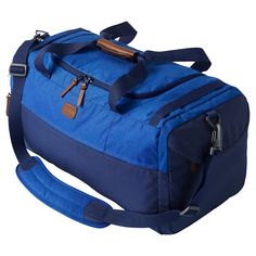 "From the gym to the office to overnight — whatever your destination, this Lands’ End Medium All-Purpose Travel Duffle Bag is the perfect way to get your belongings there with you. From the gym to the office to overnight — whatever your destination, this Lands’ End Medium All-Purpose Travel Duffle Bag is the perfect way to get your belongings there with you. DETAILS 11\"H x 11\"W x 24\"L Handle: 8'' drop Adjustable shoulder strap length: 8\" up to 14\" Dual carrying handles Zipper closure Zipper Blue Large Capacity Weekender Bag For Overnight Trips, Large Capacity Blue Weekender Bag For Overnight Trips, Blue Duffle Bag With Luggage Sleeve For Overnight Trips, Blue Rectangular Gym Bag For Overnight Trips, Functional Blue Luggage For Daily Use, Functional Blue Travel Accessories With Large Capacity, Large Capacity Blue Luggage For Daily Use, Casual Blue Travel Accessories With Large Capacity, Casual Blue Luggage With Large Capacity