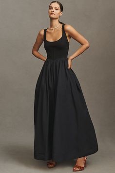 BHLDN Jemma Scoop-Neck Fit & Flare Maxi Dress Black Tie Optional Wedding Guest Dress, Black Tie Optional Wedding, Flare Maxi Dress, Black Tie Wedding Guest Dress, Winter Wedding Guest Dress, Black Tie Wedding Guests, Pattern Dress Women, Fall Wedding Guest Dress, Guest Attire