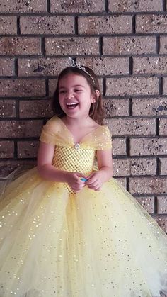 Princess Tutu Dresses, Yellow Girls, Baby Party Dress, African Dresses For Kids, Diy Kostüm, Girls Tutu Dresses, Kids Dress Patterns