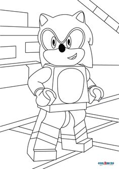 sonic the hedge coloring pages for kids to print out and color with their favorite characters