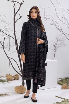 LSM Lakhany LG-ZH-0100-C Winter Cashmi Vool Prints Default Title LSM Lakhany LG-ZH-0100-C Winter Cashmi Vool Prints Original brand suit fabric and photography lite diffrance in actual print. Black Digital Print Workwear Sets, Black Cotton Set With All Over Print, Black Cotton Sets With All Over Print, Patterned Cotton Sets For Workwear, Black Cotton Unstitched Printed Suit, Black Cotton Lawn Suit For Work, Black Printed Cotton Unstitched Suit, Digital Print Long Sleeve Sets For Workwear, Long Sleeve Digital Print Sets For Work