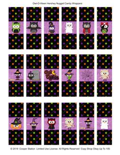 the halloween quilt pattern is shown in purple and black