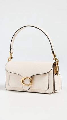 Coach Tabby Shoulder Bag - B4/chalk | Editorialist Coach Tabby Shoulder Bag, Coach Tabby 26, Classy Purses, Tabby Shoulder Bag, Coach Tabby, My Style Bags, Girly Bags, Fancy Bags, Coach Shoulder Bag