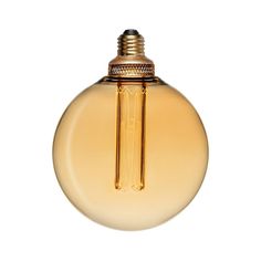 an empty light bulb on a white background