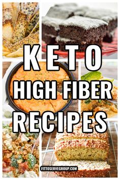 Fiber Rich Foods Keto Friendly, Keto High Fiber Foods, High Fiber Keto Meals, Keto Fiber Recipes, Low Carb High Fiber Diet, Keto High Fiber Recipes, High Fibre Low Carb Foods, High Fibre Low Carb Recipes, High Fiber Low Carb Meal Plan