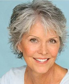 Grey Hair Wig, Grey White Hair, Short Hair Wigs, Short Women, Haircuts For Fine Hair, Short Wigs