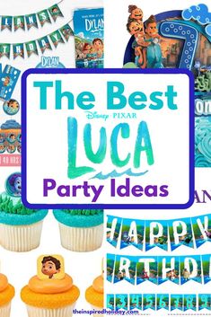 the best luca party ideas from disney pixar