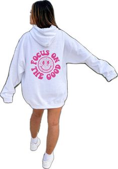 Athleisure Graphic Print Hoodie For Leisure, Athleisure Hoodie With Graphic Print For Leisure, Relaxed Fit Graphic Print Hooded Hoodie, Trendy Leisure Sweatshirt With Drawstring Hood, Relaxed Fit Leisure Hoodie, Relaxed Fit Hoodie With Drawstring Hood For Leisure, Comfortable Hooded Hoodie For Leisure, Casual Hoodie With Letter Print In Relaxed Fit, Casual Leisure Hoodie With Letter Print