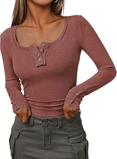 Top In Pizzo, Crewneck Design, Basic Long Sleeve, Casual Fall