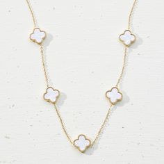 Add a touch of cuteness with our Floral Charms 18K Gold Dip Stainless Steel Short Necklace. This necklace is perfect for everyday wear and its stainless steel material ensures durability. Length - 16" + 3" ext Everyday White Stainless Steel Necklaces, Everyday White Stainless Steel Necklace, White Hypoallergenic Stainless Steel Necklace, Hypoallergenic White Stainless Steel Necklace, White Stainless Steel Necklaces, Tarnish Resistant, White Stainless Steel Necklace Tarnish Resistant, White Tarnish-resistant Stainless Steel Necklace, White Stainless Steel Tarnish-resistant Necklace, Funny Bags